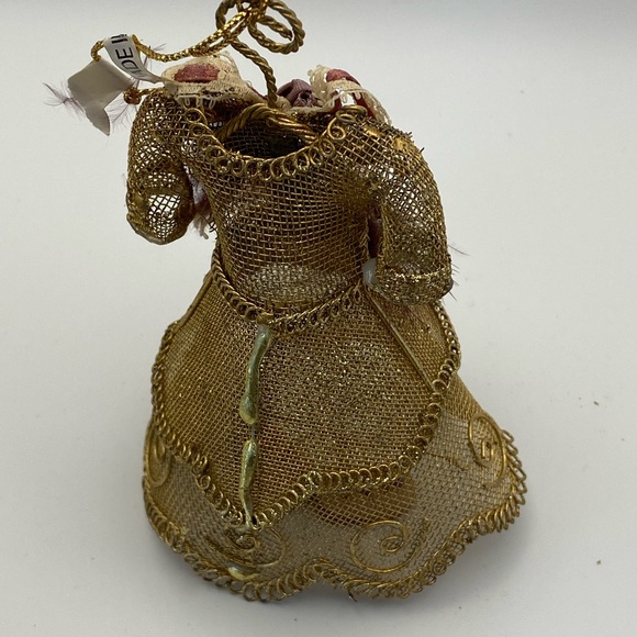 Two Victorian Style Dress Form Ornaments Vintage - Picture 4 of 13